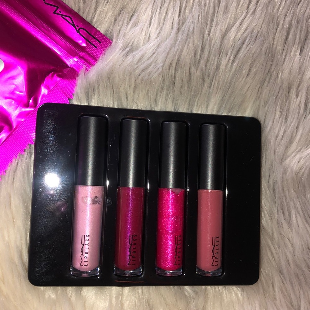 4 piece mini Mac lipgloss